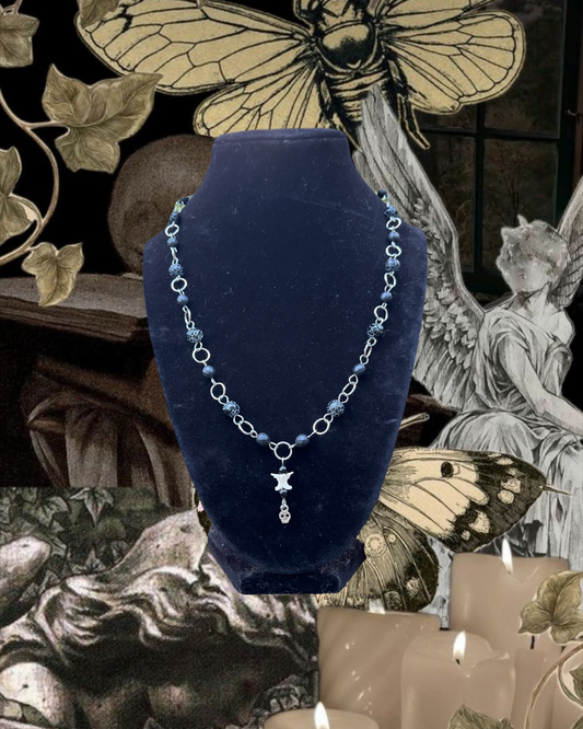 Bone Necklace: Snake Vertebra