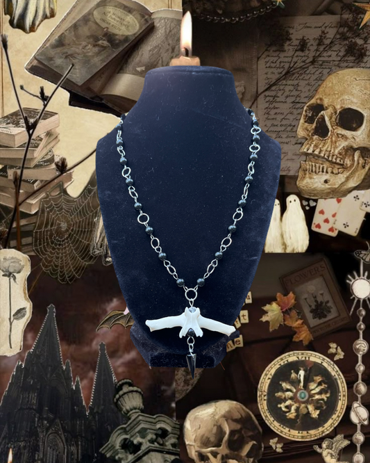 Bone Necklace: Armadillo #6